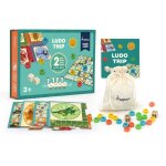 Coffret 2en1 : jeu de l'oie et style petits chevaux Coffret 2en1 : jeu de l'oie et style petits chevaux