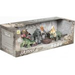 Coffret de 6 dinosaures + 2 accessoires - figurine animaux prehistorique : oeufs - rocher - tyrannosaurus ... Coffret de 6 dinosaures + 2 accessoires - figurine animaux prehistorique : oeufs - rocher - tyrannosaurus ...