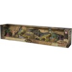 Coffret de 6 dinosaures + 3 accessoires - figurine animaux prehistorique : oeufs de dino - tyrannosaurus ... Coffret de 6 dinosaures + 3 accessoires - figurine animaux prehistorique : oeufs de dino - tyrannosaurus ...