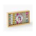 Coffret 60 billes licornes, verre colore - calots, pepites, plates et rondes - multicolore, rare - jouet ...