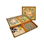 Coffret 8 jeux de societe classiques - mallette plastique muti jeux - plateaux dames, petits chevaux, ... Coffret 8 jeux de societe classiques - mallette plastique muti jeux - plateaux dames, petits chevaux, ...