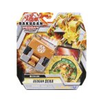Coffret bakugan geogan rising - pack deka cube titan king brune - jumbo - boule - figurine - srie 3 ...