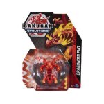 Coffret bakugan - pack dragonoid evo : boule rouge figurine - set evolutions serie 4 + 1 carte tigre