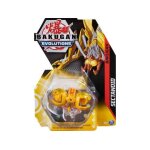 Coffret bakugan - pack sectanoid : boule jaune figurine - set evolutions serie 4 + 1 carte tigre