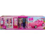 Coffret barbie 4 en 1 : cabriolet + dressing + poupe + ken - accessoires - set poupe mannequin + 1 ...
