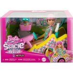 Coffret barbie kart de course + stacie + 2 accessoires - 1 poupe mannequin - set vhicule jouet fille ...