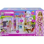 Coffret barbie la maison transportable + 1 poupée mannequin + 17 accessoires - set jouet fille + 1 carte ... Coffret barbie la maison transportable + 1 poupée mannequin + 17 accessoires - set jouet fille + 1 carte ...