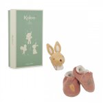 Coffret pour b�b� chaussons et bracelet sonore lapin - kaloo