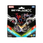 Coffret beyblade 2 toupies et 2 lanceurs : spider - man 3 - 60f et venom 3 - 80n - type attaque et d�fense ...