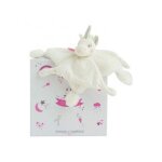 Coffret cadeau doudou plat licorne blanche et argent 22 cm - peluche douce bebe fille - naissance, nouveau ... Coffret cadeau doudou plat licorne blanche et argent 22 cm - peluche douce bebe fille - naissance, nouveau ...