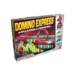 Coffret domino express amazing looping 1, 9 m de piste - circuit avec looping, double pont, rails express ... Coffret domino express amazing looping 1, 9 m de piste - circuit avec looping, double pont, rails express ...