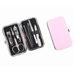Coffret de manucure 7 pièces rose, kit de soins des ongles, kit de toilettage Coffret de manucure 7 pièces rose, kit de soins des ongles, kit de toilettage