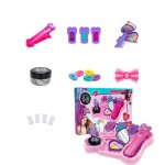 Coffret de maquillage pour filles, 18 pices, ensemble de cosmtiques princesse, bote de teinture et ...