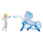 Coffret mini - poup�es figurines elsa et nokk - la reine des neiges 2 disney