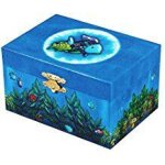 Coffret � musique poisson arc en ciel - trousselier