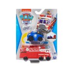 Coffret pat patrouille vhicule en mtal : le camion pompier marcus 13 cm + voiture police chase 7 cm ...