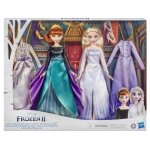 Coffret poupee reine des neiges ii : anna et elsa tenues royales disney - set collection 2 poupee mannequin ...