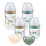 Coffret ps for nature 4 biberons et 2 sucettes - nuk