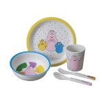 Coffret repas 5 pièces barbapapa - petit jour paris Coffret repas 5 pièces barbapapa - petit jour paris
