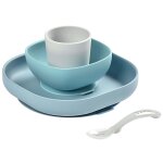 Coffret repas silicone 4 pi�ces - jungle