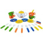 Coffret service a the miffy et ses amis - plastique - dinette 21 pieces pour enfant - jeu d'imitation ...