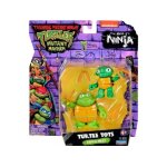 Coffret tortues ninja : bb raphael et bebe michelangelo + accessoires - figurine - turtle - set personnage ...
