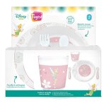 Coffret vaisselle micro - ondes f�e clochette - blanc - + 6 mois