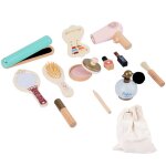 Coiffeuse princesse de la reine des neiges pour filles, ensemble de jouets de maquillage, simulation ...