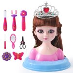 Coiffure pour filles, simulation de cheveux boucl�s, cosm�tiques, tiare, pratique, peigne, t�te cravate, ...