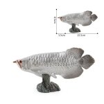Collection de figurines d'action, simulation d'animaux marins, saumon arowana, jouets educatifs de cognition ...