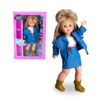 Poup�e - famosa - nancy - ensemble en jean - certificat d'authenticit� - 7 pi�ces