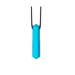 Collier a mcher en silicone pour enfants, jouet de dentition bleu pour le traitement sensoriel et le ...