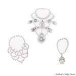 Collier de poup�e 1:6 pour maison de poup�e, 30cm, 1 pi�ce, accessoires de bijoux, jouet pour barbie, ...