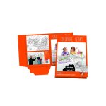 Coloriage g�ant - 80 x 120 cm - la ville