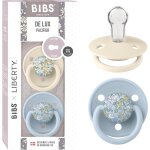 Colour liberty t�tine. lot de 2 sucettes. sans bisph�nol a, t�terelle ronde. silicone, fabriqu� au danemark, ...