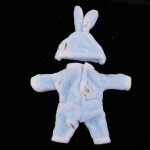 Combinaison et chapeau chauds pour poupes mellchan, accessoires de vtements d'hiver de 25cm