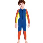 Combinaison une pice chaude pour enfants garons, a manches longues, apne, surf, maillot de bain, protection ...