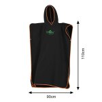 Combinaison de plonge en microfibre a schage rapide, robe a langer, serviette poncho avec capuche, ...