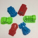 Combinaison de voiture, jeu de puissance, moules a sable, espace de jeu, puzzle, kit de jouets de plage, ...