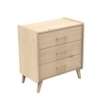Commode 3 tiroirs arty - sauthon meubles