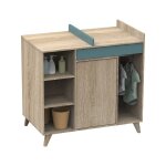 Commode a langer evolutive nova argile douce - sauthon meubles