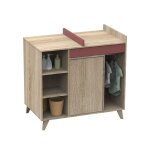 Commode a langer evolutive nova rose canyon - sauthon meubles
