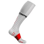 Compressport - full socks run - chaussettes de compression taille t1 - eu 35 - 38, gris