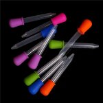 Compte - gouttes en plastique silicone transparent pour alimentation de bb, cuillre pipette compte ...