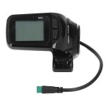 Compteur d'affichage lcd pour vlo lectrique, faible taux de dfaillance, tanche, conception simple, ...
