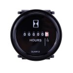 Compteur d'heure mécanique pour moteur de bateau marin, jauge ronde etanche de 2 pouces, camion de moto, ... Compteur d'heure mécanique pour moteur de bateau marin, jauge ronde etanche de 2 pouces, camion de moto, ...