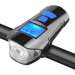 Compteur de vitesse de vélo, lumière avant, rechargeable par usb, veilleuse, odomètre d'équitation avec ... Compteur de vitesse de vélo, lumière avant, rechargeable par usb, veilleuse, odomètre d'équitation avec ...