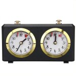 Concours professionnel d'échecs, horloge analogique rétro précise, portable, accessoires de cadeaux internatio ... Concours professionnel d'échecs, horloge analogique rétro précise, portable, accessoires de cadeaux internatio ...