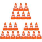 Cnes de route pratiques et fins pour enfants, mini blocs de route, simulation de panneaux de signalisation ...