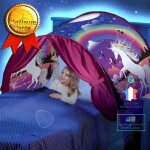 Confo dream tents - kids pop up tente de lit , tentes de r�ve cadeau de no�l pour enfants + 20 led etoiles ...